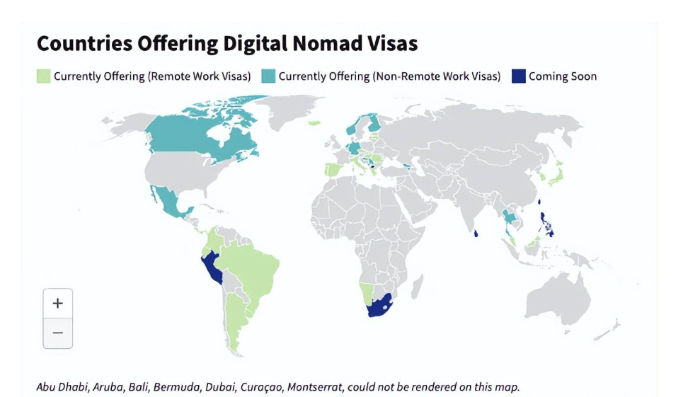 图片[2]-全球数字游民签证各国细则-华闻时空