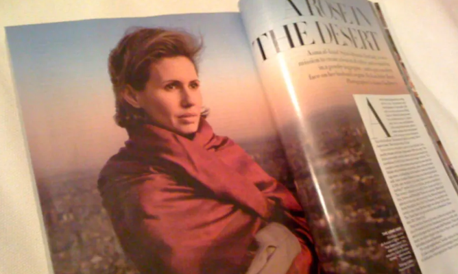 图片[2]-49岁叙利亚前第一夫人，“清新的英国女生婚后陷入贪婪”；被称“地狱第一夫人”！-华闻时空