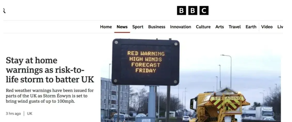图片[3]-英国遭史上最严重风暴，大学停课！-华闻时空