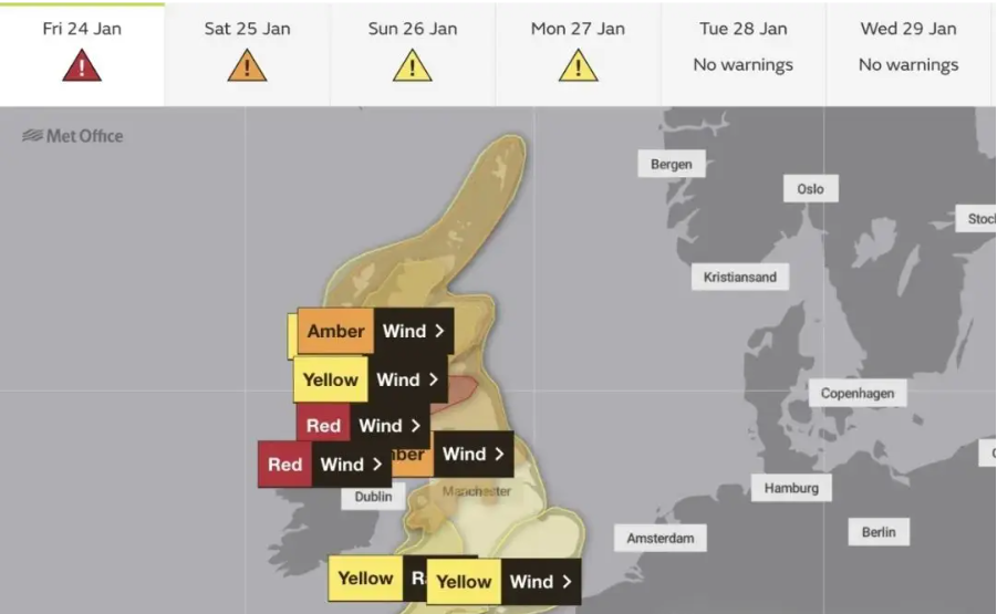 图片[2]-英国遭史上最严重风暴，大学停课！-华闻时空