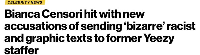 图片[2]-格莱美裸身风波后，坎耶妻子又陷丑闻，曾发低俗种族歧视信息-华闻时空