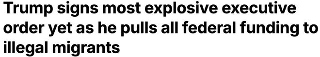 图片[2]-特朗普签署强硬移民新政，全面推进其对非法移民的严厉打击政策！-华闻时空