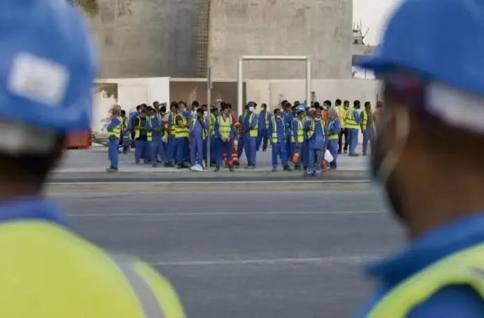 图片[1]-600名尼泊尔工人罢工-华闻时空