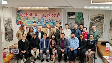 图片[4]-NZ华新社记者述评：东方国画艺术之花惊艳绽放新西兰-华闻时空