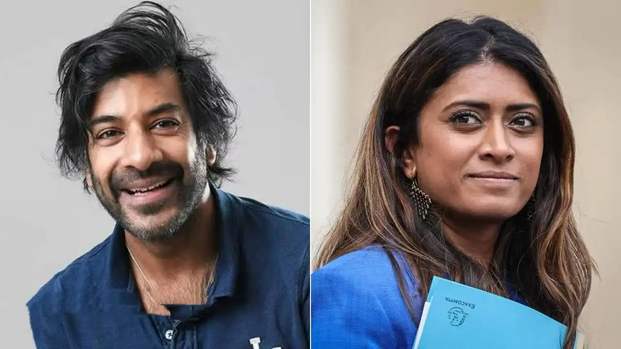 图片[1]-两名毛里求斯裔人士陪同法国总统出访-华闻时空