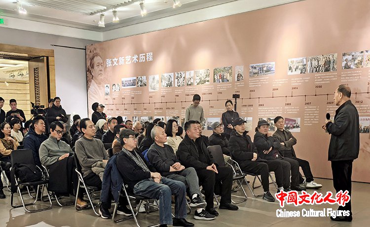 “大师足迹 奋斗赞歌——张文新艺术回顾展”在韩玉臣美术馆启幕-华闻时空