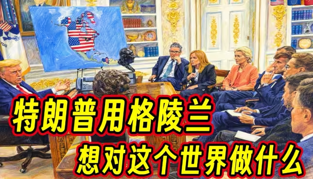 特朗普想用格陵兰对这个世界做什么-华闻时空