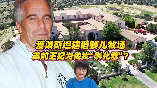 爱泼斯坦曾建造婴儿牧场？英前王妃为他全球猎艳找“孵化器”？-华闻时空