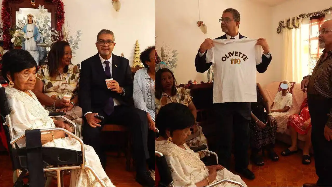 图片[1]-毛里求斯最年长的居民去世-华闻时空