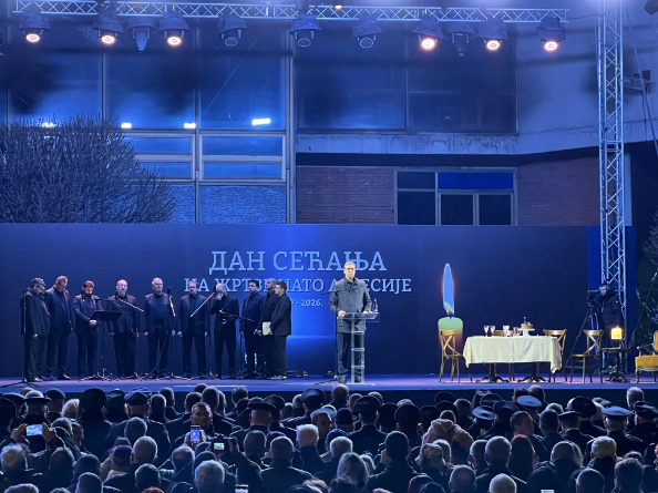 北约轰炸南联盟27周年，塞尔维亚举行纪念活动悼念遇难者-华闻时空