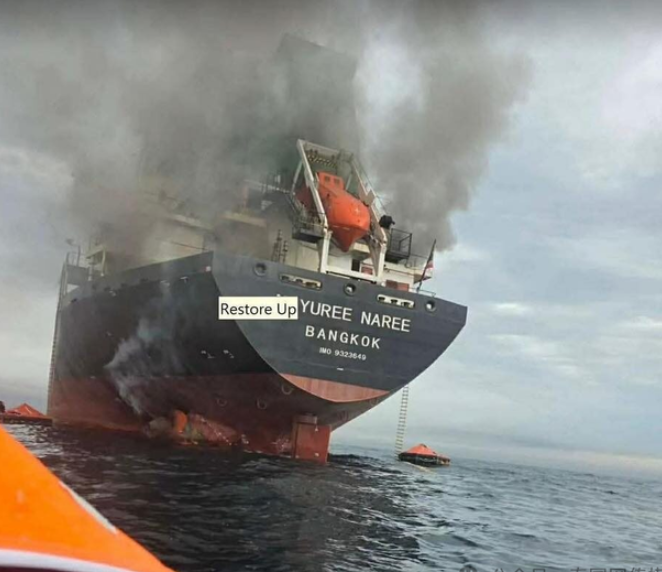 出大事！泰国货船在霍尔木兹海峡遭袭！导弹命中起火，23名船员紧急撤离-华闻时空