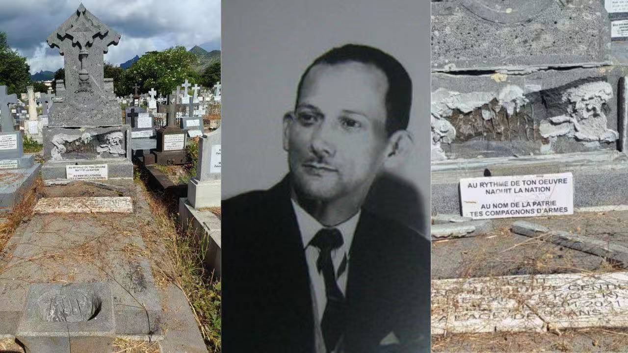 国歌作曲家的墓地遭到亵渎-华闻时空