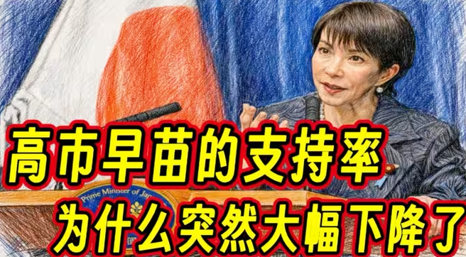高市早苗的支持率为什么大幅下降了-华闻时空
