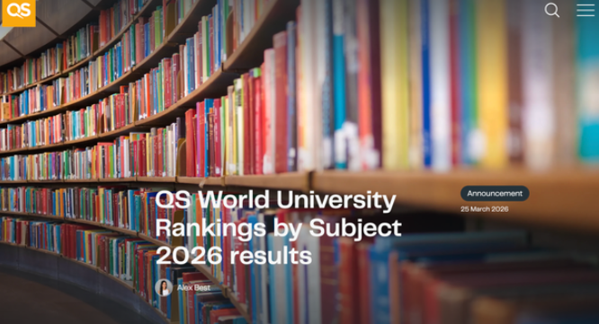 最新！2026 QS大学学科排名出炉，澳洲这些专业杀疯了！-华闻时空