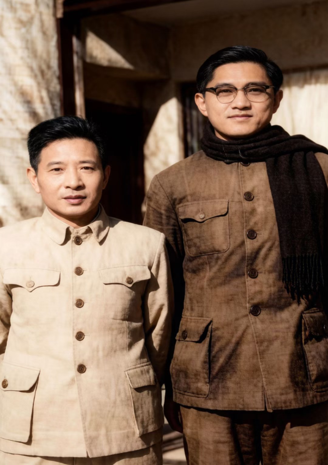 水调歌头·题冯志伟与胡耀邦同志合影-华闻时空