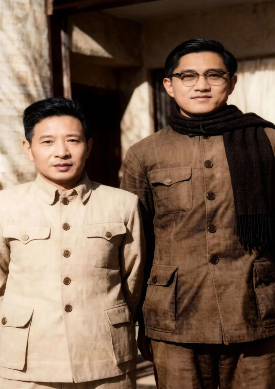 图片[1]-水调歌头·题冯志伟与胡耀邦同志合影-华闻时空