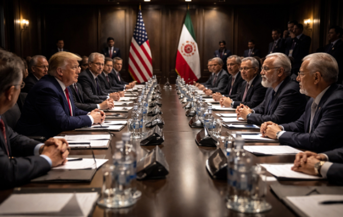 无视伊朗否认，川普再称美伊正在谈判！-华闻时空